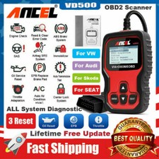 ANCEL VD500 For VAG VW OBD2 Scanner SRS ABS EPB Oil Diagnostic Tool Code Reader