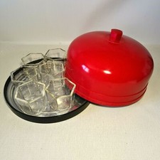 🔅 Ancienne yaourtière yalacta en bakélite avec 6 pots en verre