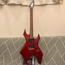 Bc Rich Warlock Electric Guitar Red