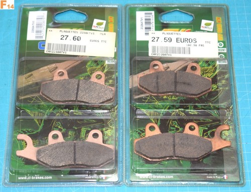 Plaquettes frein avant - frein, cl