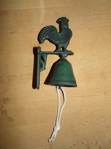 Petite cloche porte coq en - porte,