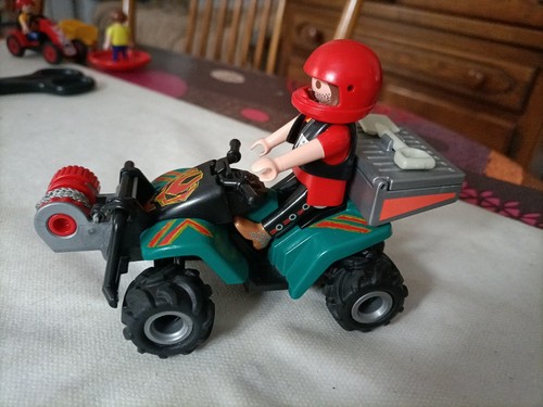 Playmobil quad avec pilote - playmobil,