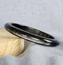 Bracelet Jonc En Obsidienne