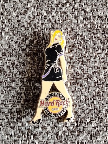Pin girl hard rock - pin, /las