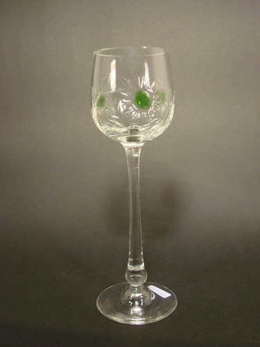 Art nouveau verre à vin - verre,