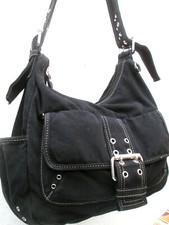 -FOSSIL sac à main toile  TBEG vintage bag authentique