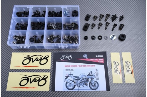 Kit visserie carénages - carénages, titane