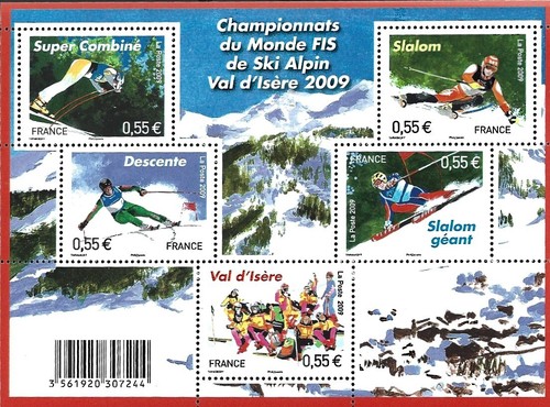 Yvert f4329 ski alpin - n°,