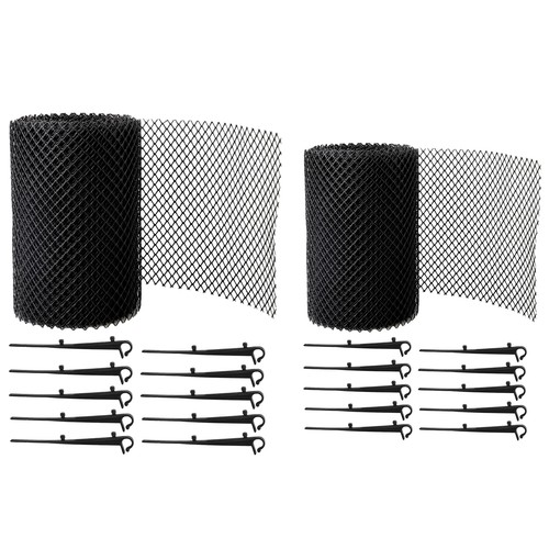 Maille plastique panneaux - maille, en