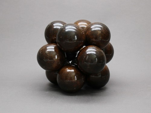 Wood molecular sculpture - molecular,