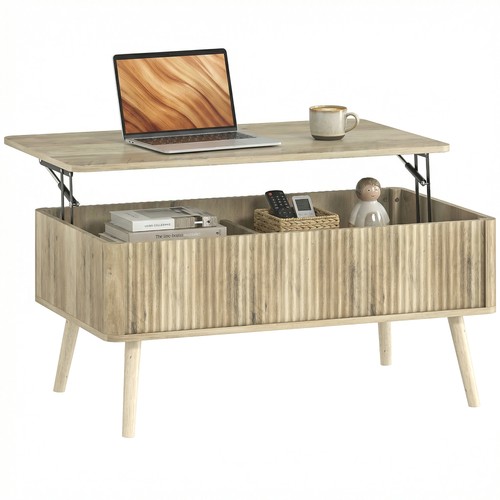 Homcom table basse relevable - basse,