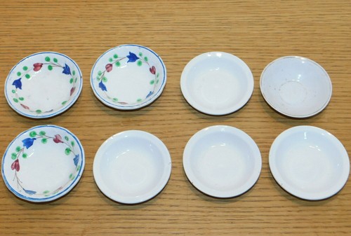 Vintage lot mini assiette - mini,