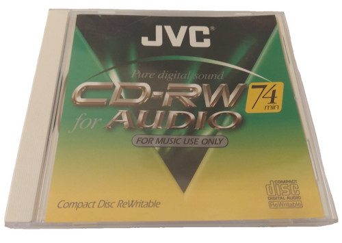 Rare jvc audio 74 - cd-rw, min