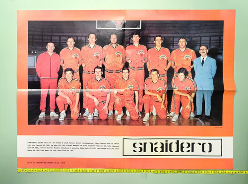 Affiche snaidero udine basket - affiche,