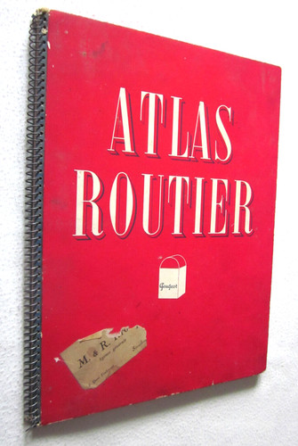 Automobile atlas routier - :,