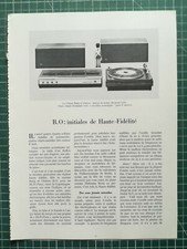 1082 Advertising circa 1960 Bang Olufsen Hi-Fi Channel