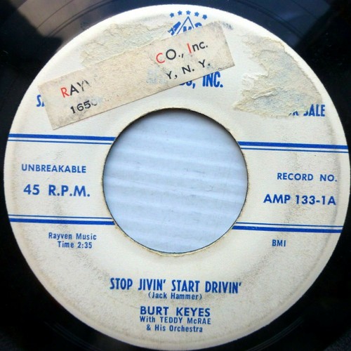 Burt keyes joe - burt, 45rpm