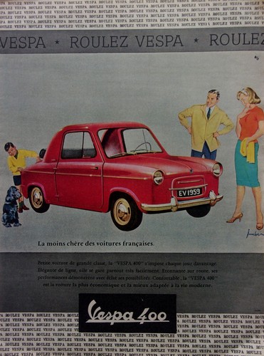 Publicite ancienne voiture - ancienne,