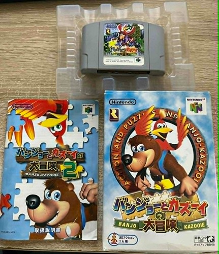 Nintendo n64 jap - nintendo, kazooie