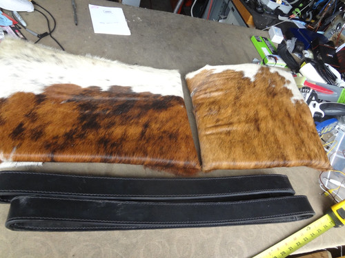 Corbusier style cowhide - le,