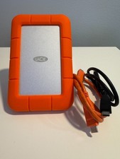 LaCie 2TB Rugged USB 3.0 / Thunderbolt HDD External Storage Hard Drive -Low Use!