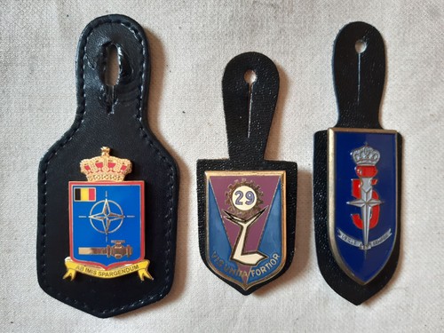Lot insignes métalliques - d'insignes,