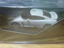 dNaNo 1/43 Nissan Skyline GTR White Collectible Model Car Used NNG