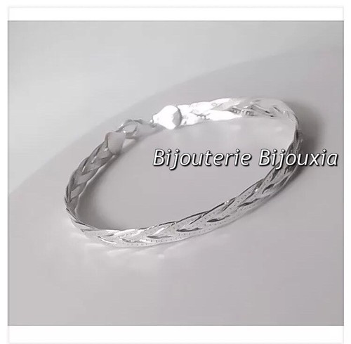 Bracelet maille tressée - bracelet,
