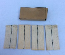 LOT DE MECHES PLATES POUR LAMPE A PETROLE - BLEU