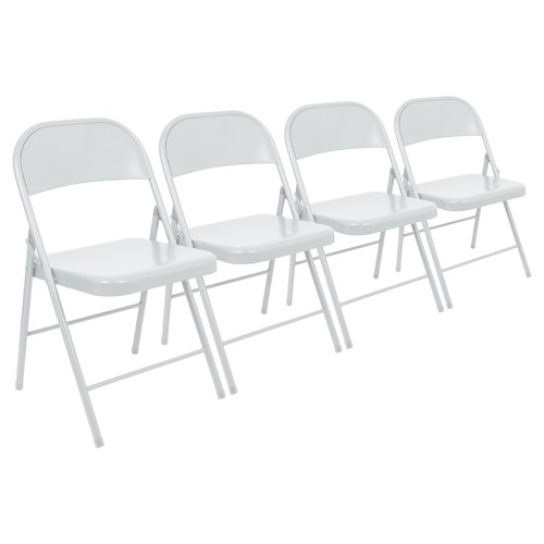 Blanc mat chaise - 4x, en