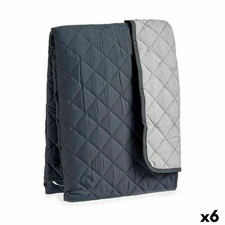 Housse de canapé Gift Decor Gris Gris foncé 290 x 200 x 0,5 cm Rembourré [6 U