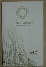 RARE BROCHURE STYLO PEN