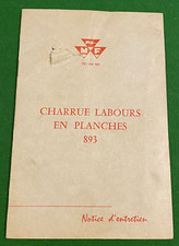 Plank Plough - Massey Ferguson 893. Maintenance Manual - 1963