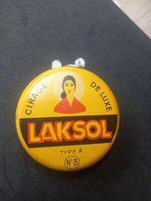   Ancienne Boite Cirage Laksol 