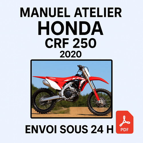 Manuel atelier honda crf - manuel, 250