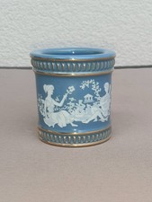 Bougeoir en Porcelaine bleu