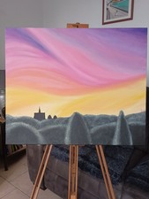 toile acrylique chassis en