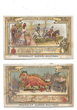 2 CHROMOS ANCIENS PUB