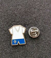 1992 Football White Blue Football Foot Jersey - Pin Pins Badge