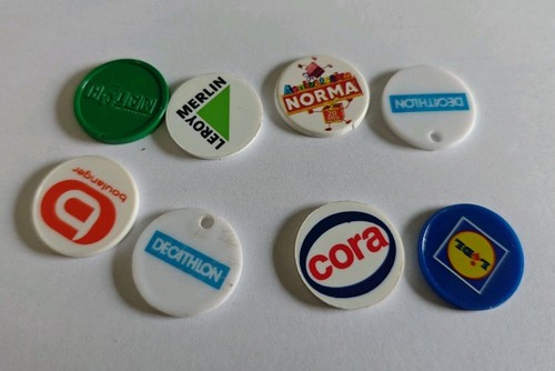 Lot jeton caddie - de,