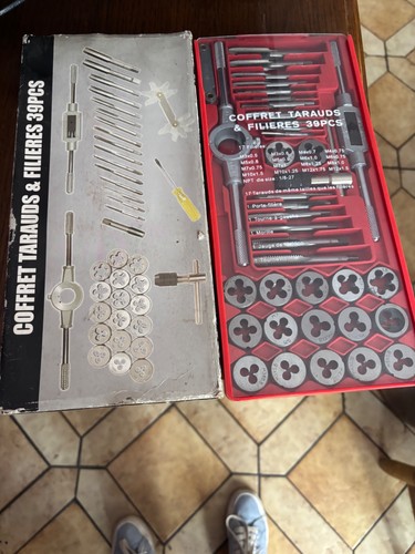 Coffret outillage tarauds - coffret, d'outillage