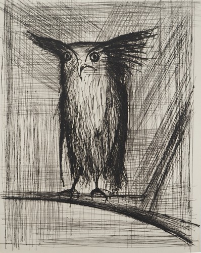 Bernard buffet la chouette - buffet, :