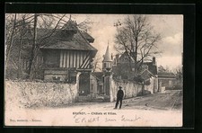 Old postcard Brunoy, chalets and villas 