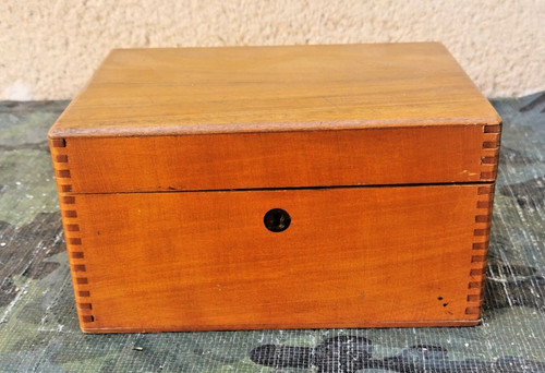 Boite bois noyer - boite, de