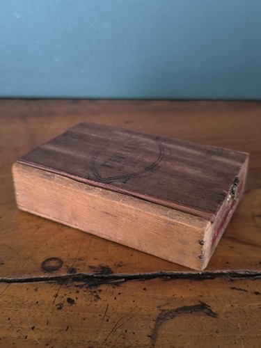 Ancienne boîte bois - ancienne,