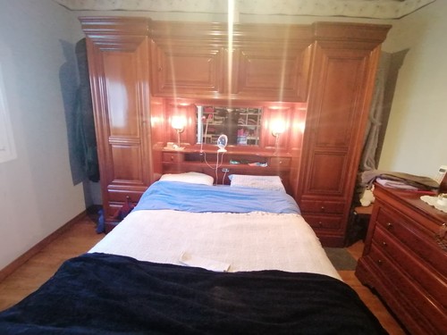 Lit pont avec commode plein - commode,