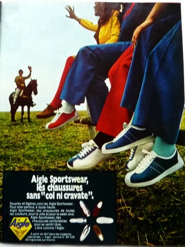 Chaussures aigle coupure - =>,