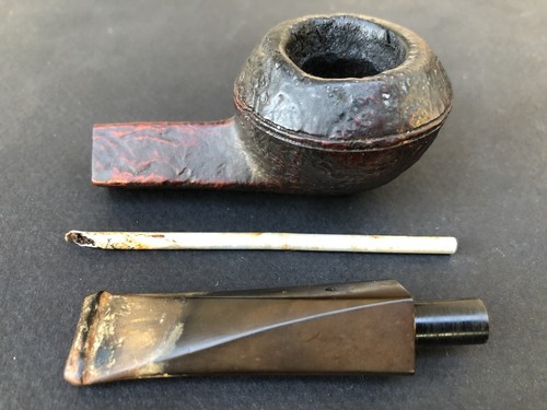 Ancienne pipe bois - pipe, en