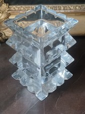 Vase Colombine  en cristal de