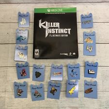Killer Instinct Pinny Arcade Pin Ultimate Edition Xbox One Complete Set 16 Book